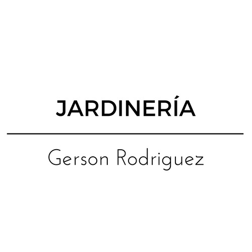Jardinero Gerson Rodriguez