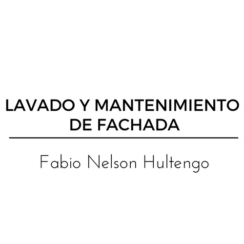lavado y mantenimiento de fachada Fabio Nelson Hultengo